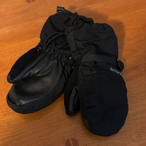 Black Burton Mittens